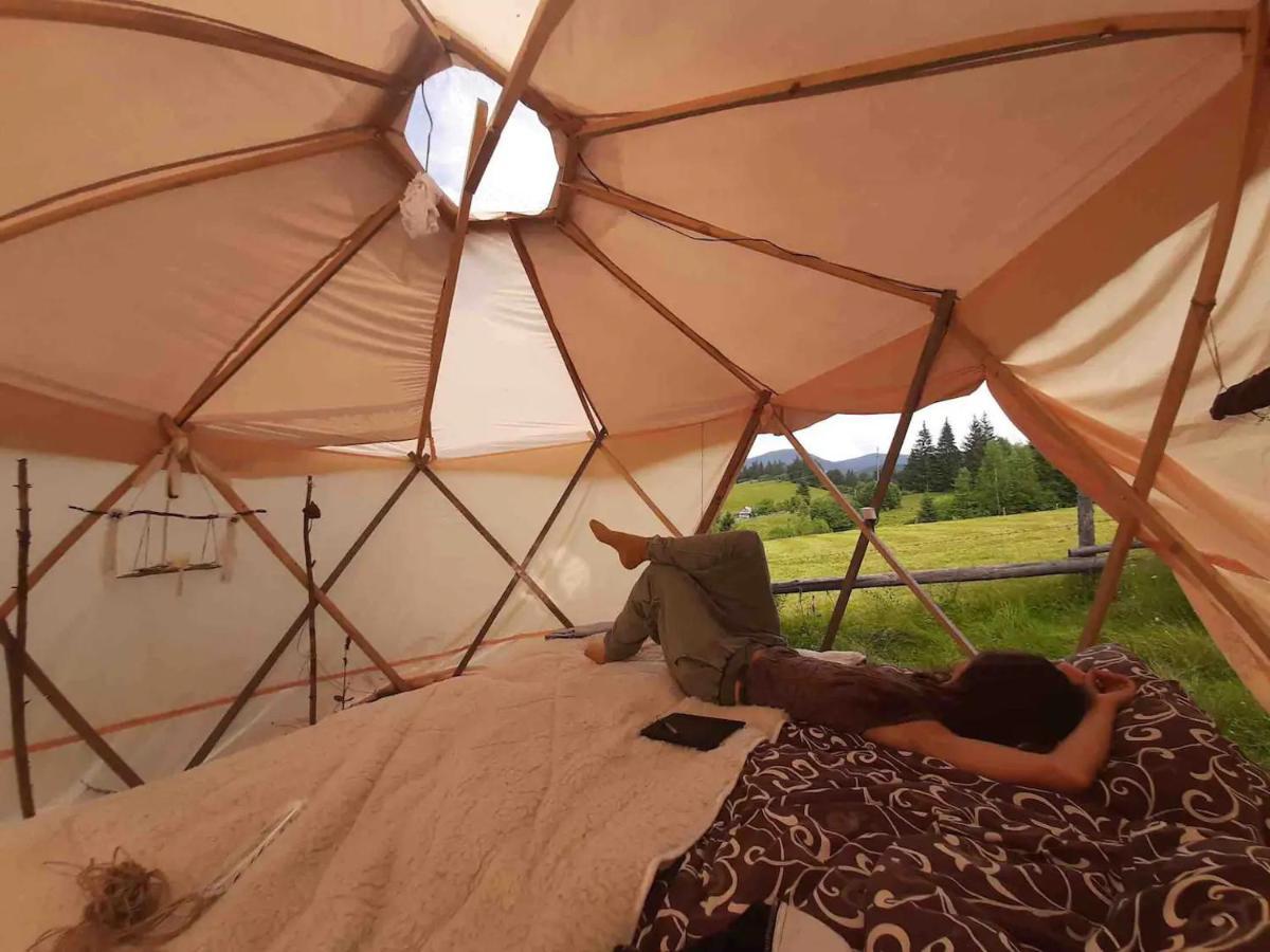 Eco Glamping - Carpathians. Retreat Hub Dzin Space Werchowyna Exterior foto