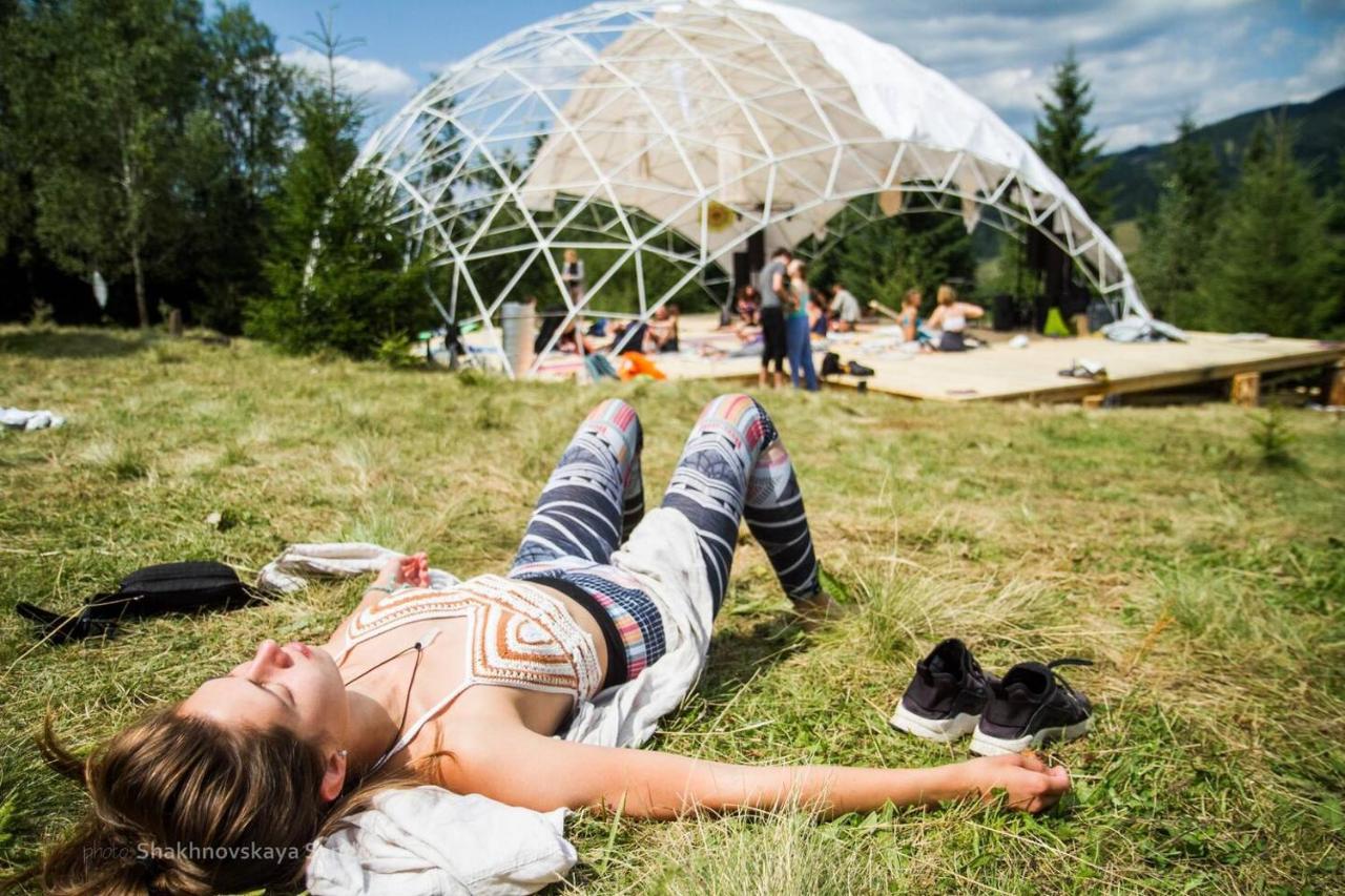 Eco Glamping - Carpathians. Retreat Hub Dzin Space Werchowyna Exterior foto