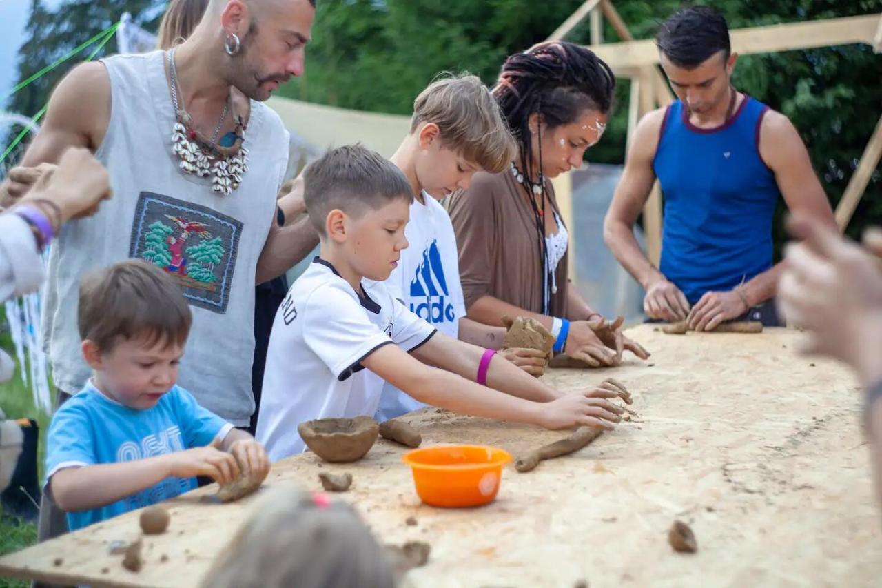 Eco Glamping - Carpathians. Retreat Hub Dzin Space Werchowyna Exterior foto