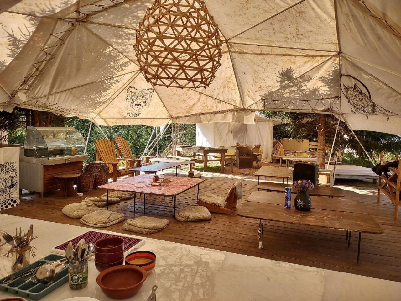 Eco Glamping - Carpathians. Retreat Hub Dzin Space Werchowyna Exterior foto
